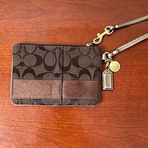 Vintage Coach Wristlet